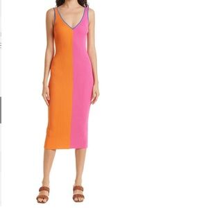 Staud Dana Colorblock Dress XS